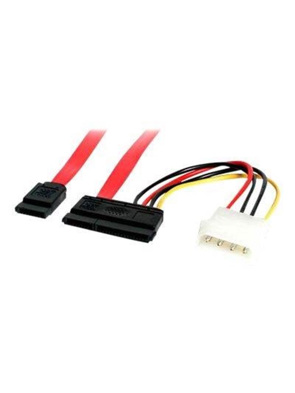 StarTech.com SATA Serial ATA Data and Power Combo Cable - SATA cable - 45.7 cm