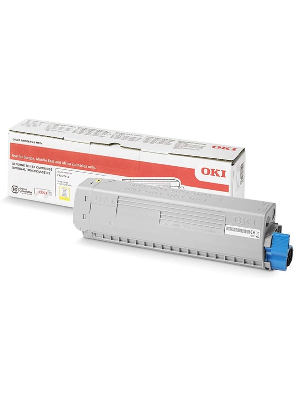 OKI 46861305 Yellow Toner