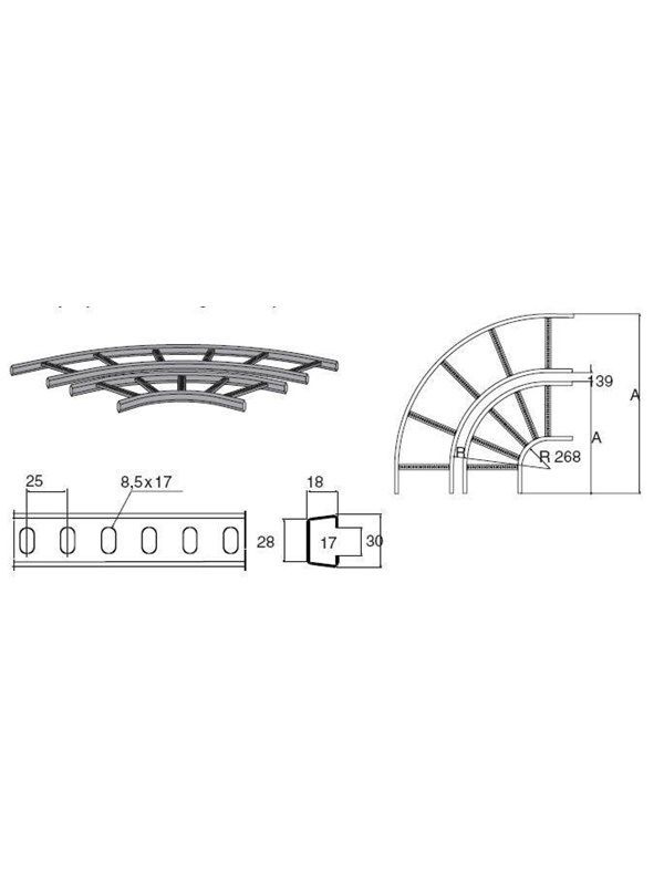 Wibe 90 bend 15-300 interior hdg