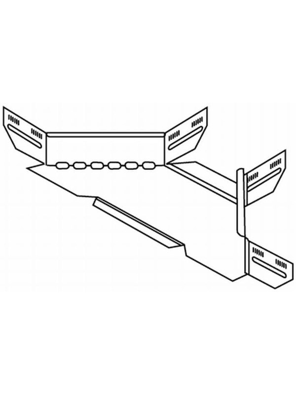 Wibe Branching piece 200mm