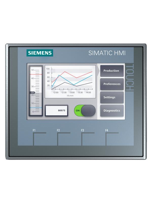 Produktfoto för Siemens TD HMI KTP400 - SIMATIC HMI, KTP400 Basic