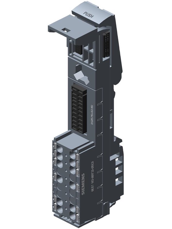 Siemens Et 200sp bu20-p6+a2+4d 6es7193-6bp20-0dc0