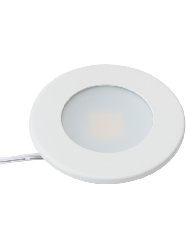 Produktfoto för Nordtronic Alina - Mini downlight Infälld LED 2W 3000K - Rund Matt Vit