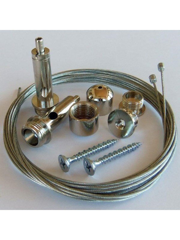 Teknisk Belysnings Industri Wire suspension set complet 2m