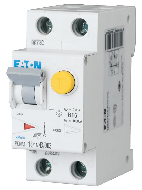 Produktfoto för Eaton PKNM-10/1N/C/003-A-MW, Dvärgbrytare, 10000 A, IP20