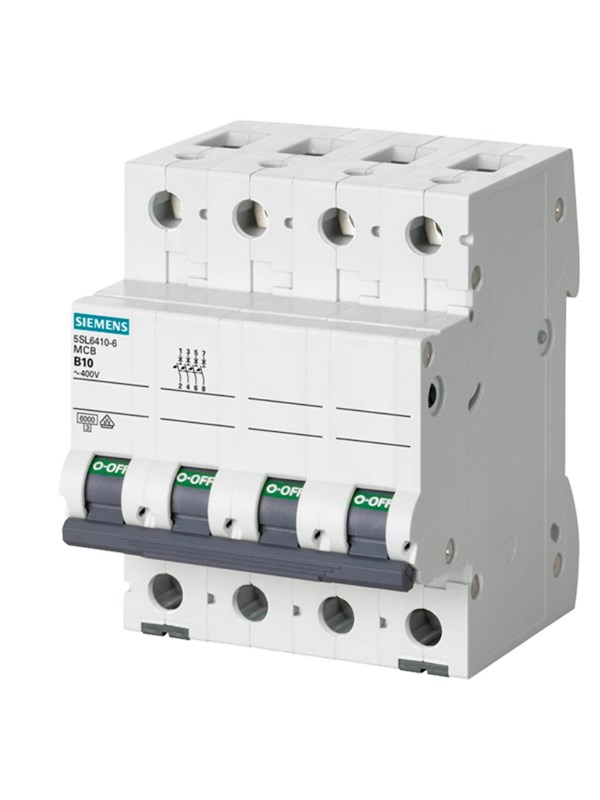 Siemens Circuit breaker 6ka 3+n-p c20 5sl6620-7