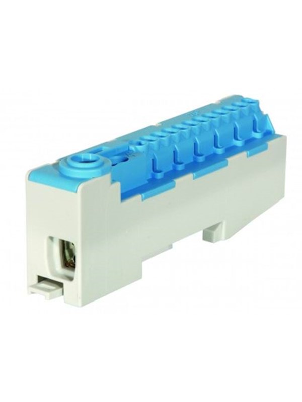 POLLMANN Blue plug-in terminal for dinrail