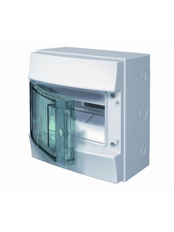 ABB Consumer units 8m w/transparent door ip65