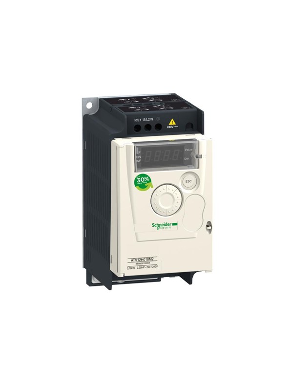 Schneider Electric Atv12 0.37kw 240v 1ph heatsink tb