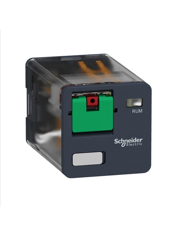 Schneider Electric Plug-in relay 10a 3c/o 230vac with test button