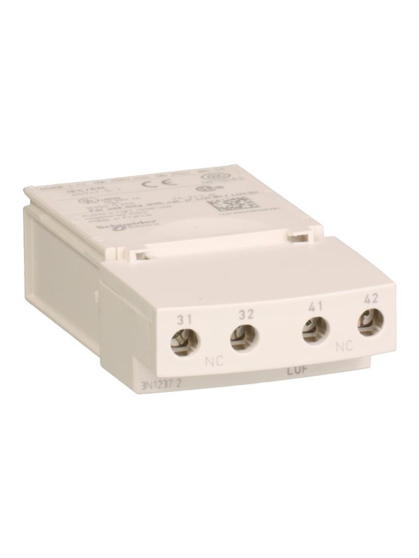 Schneider Electric Aux contact mod 2no       with screw cla