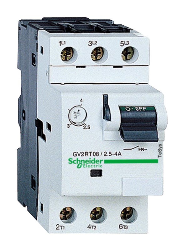Schneider Electric Motor circuit breaker 1.00-1.60a gv2rt06