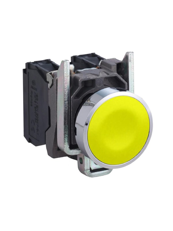 Schneider Electric Harmony push button complete with spring return and flat tou