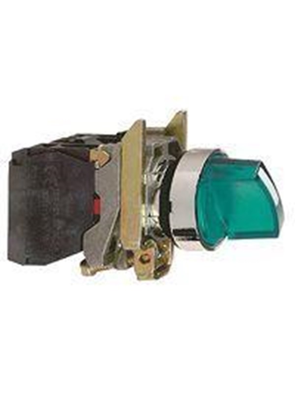 Schneider Electric Harmony rotary switch complete with led and 2 fixed position