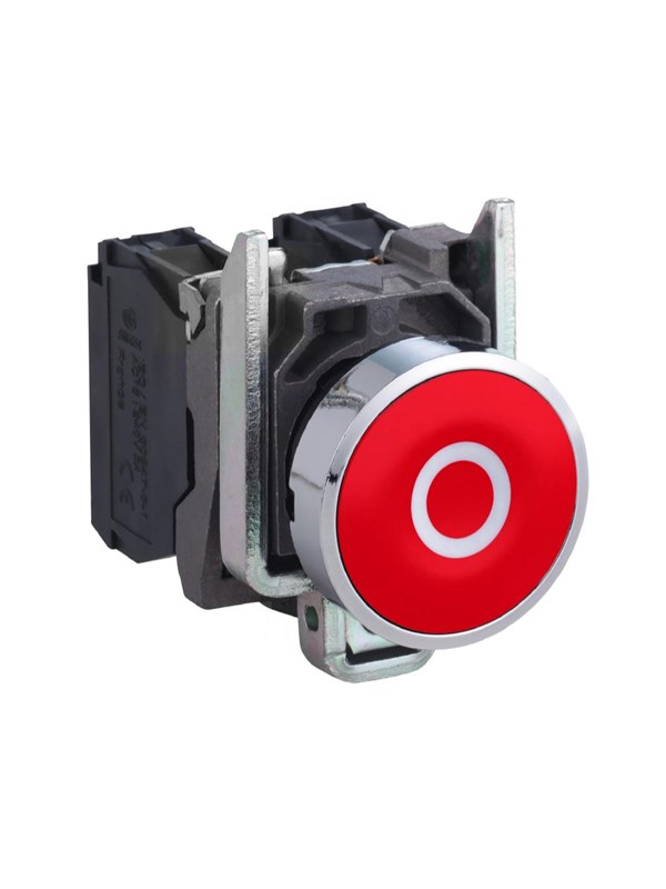 Schneider Electric Harmony pushbutton complete with spring return and flat push