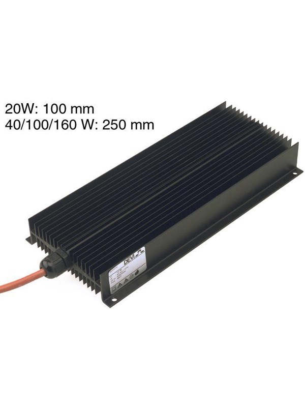Produktfoto för DEVItronic 20W PTC 110-240V Avfuktningsvärmare kondensationsskydd för styrelser och kontrollskåp