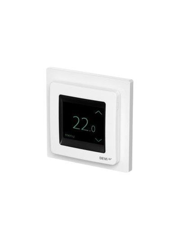 Danfoss Devireg touch timer thermostat with design frame