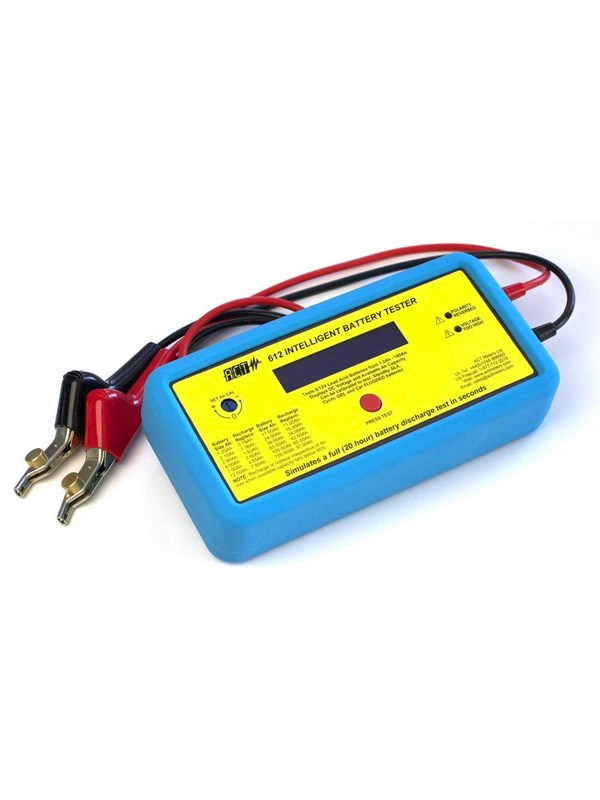 Produktfoto för ELMA INSTRUMENTS Elma ACT612 batteritester 6 & 12V Batteri størrelse 6V:1,2-12Ah Batteri størrelse 12V:1,2-100Ah