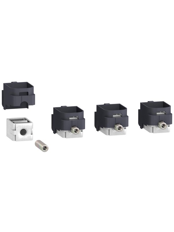 Schneider Electric 4 steel connectors (1x 1.5-95mma2)