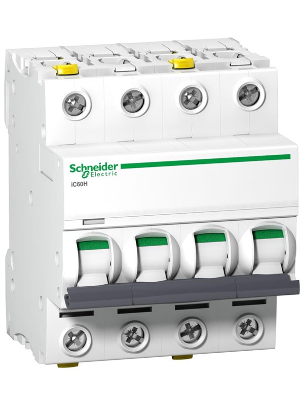 Schneider Electric Acti9 ic60h 4p 32a c miniature circuit breaker