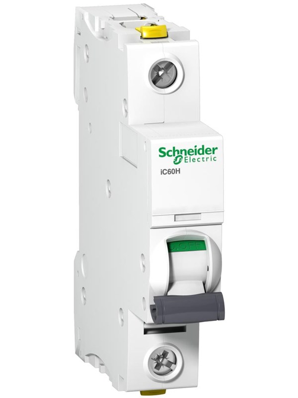 Schneider Electric Acti9 ic60h miniature circuit breaker 1p 6 a c curve 15
