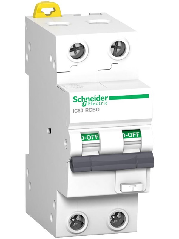 Schneider Electric Acti9 ic60 rcbo 2p 10a 30ma c 10ka si