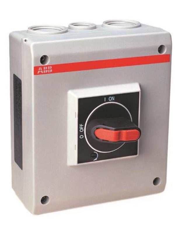 ABB Safety switch 16a 6 phase neutral/earth otp16t6m1
