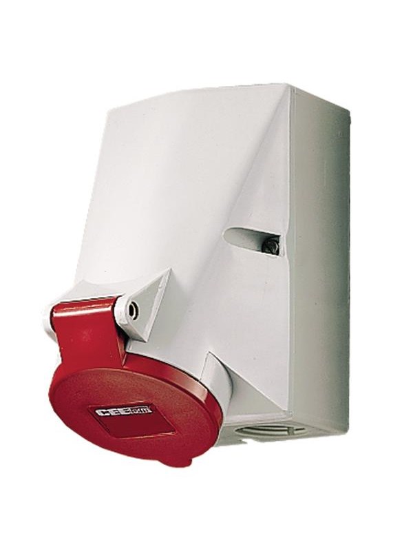 Mennekes Wall mounted recept. 32a7p6h400v ip44