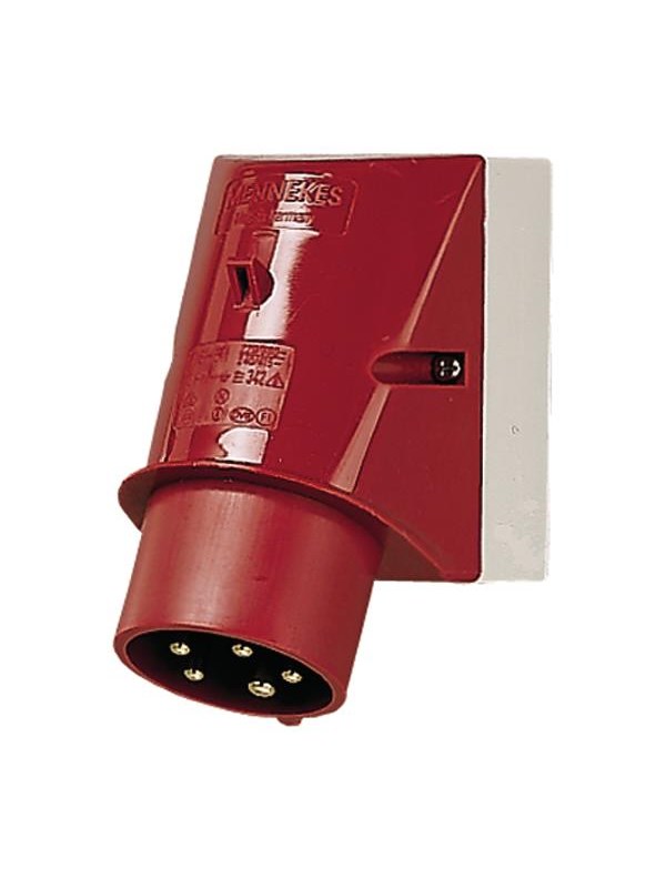 Mennekes Wall mounted inlet 16a5p6h400v ip44