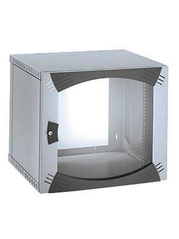 LK Actassi 19'' wall-mounted open box 12u w600 d400 fixed 19 pl