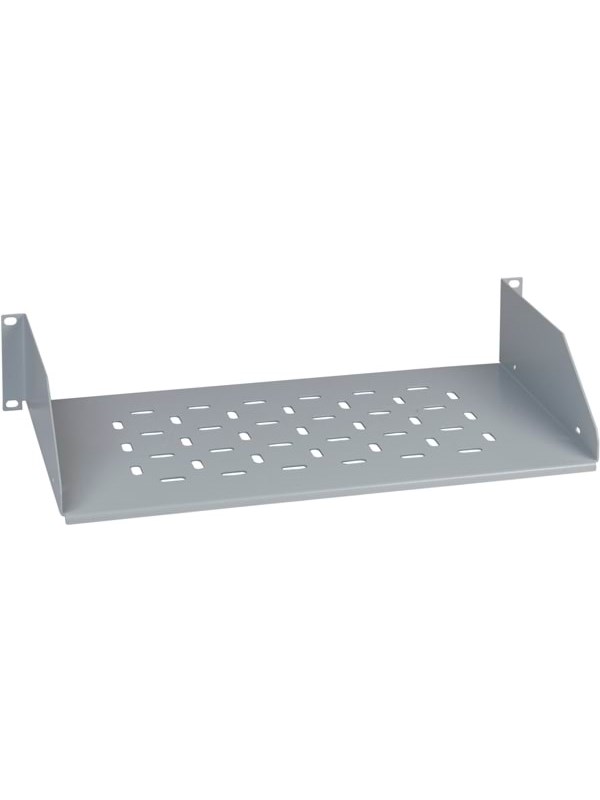 LK Actassi 19'' fixed shelf 2u on 2 uprights d400 with permissi