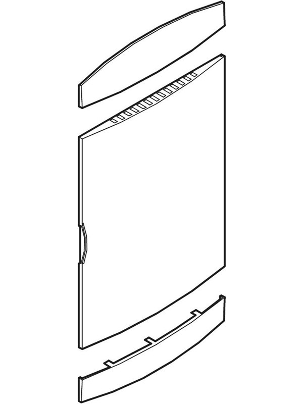 LK door - white - for pge150-14