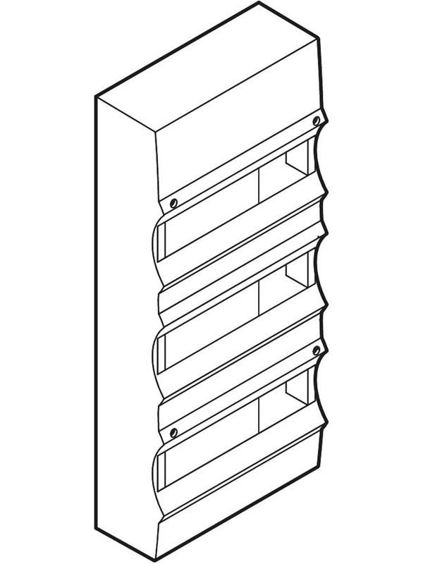 LK group distibution board ug150-18 grey