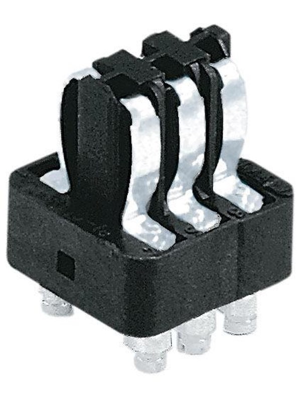 Produktfoto för Harting 09 70 006 2813 Fjederindsats Han® Staf 6 Skruer 10 stk