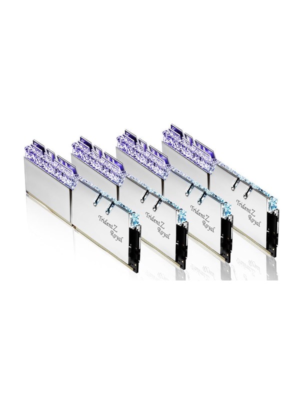 G.skill Trident Z Royal Ddr4 3200 128gb Cl16 Octa Channel 8 Pcs Intel Xmp Silver Med Rgb