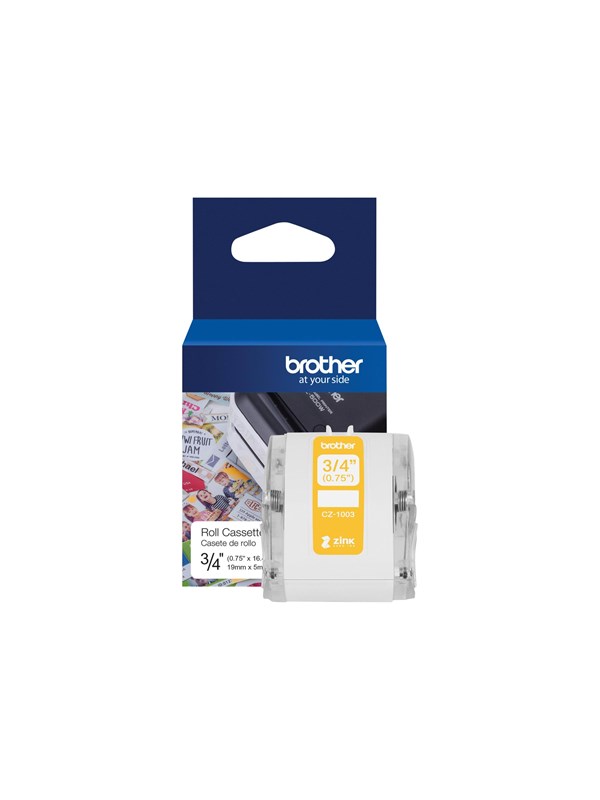 Brother CZ-1003 - continuous labels - 1 roll(s) - Roll (1.9 cm x 5 m)