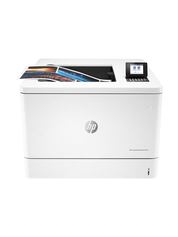 Produktfoto för HP Color LaserJet Enterprise M751dn - Skrivare - färg - Duplex - laser - A3/Ledger - 600 x 600 dpi - upp till 41 sidor/minut (mono)/ upp till 41 sidor/minut (färg) - kapacitet: 650 ark - USB 2.0, Gigabit LAN, USAB-värd (intern), USB 2.0-värd