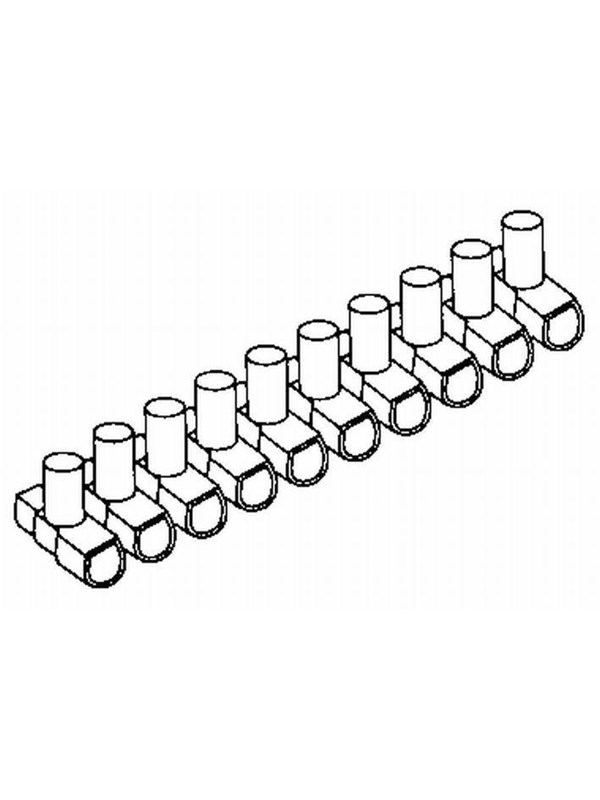 Kleinhuis Cable connecting device 10 pcs in row