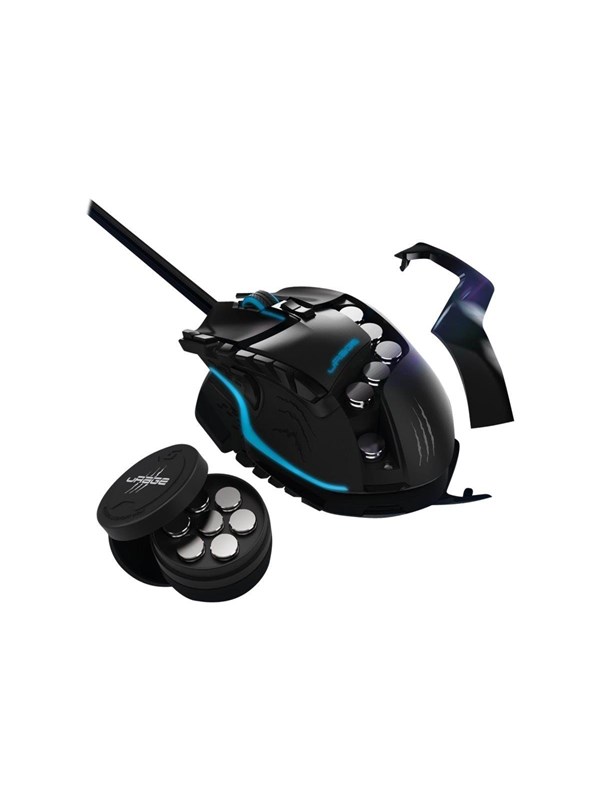 Hama uRage Reaper Revolution - Mouse - Laser - 13 knappar - Svart
