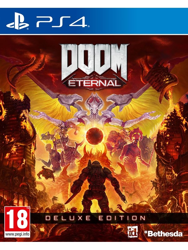 Doom Eternal Deluxe Edition Sony Playstation 4 Fps
