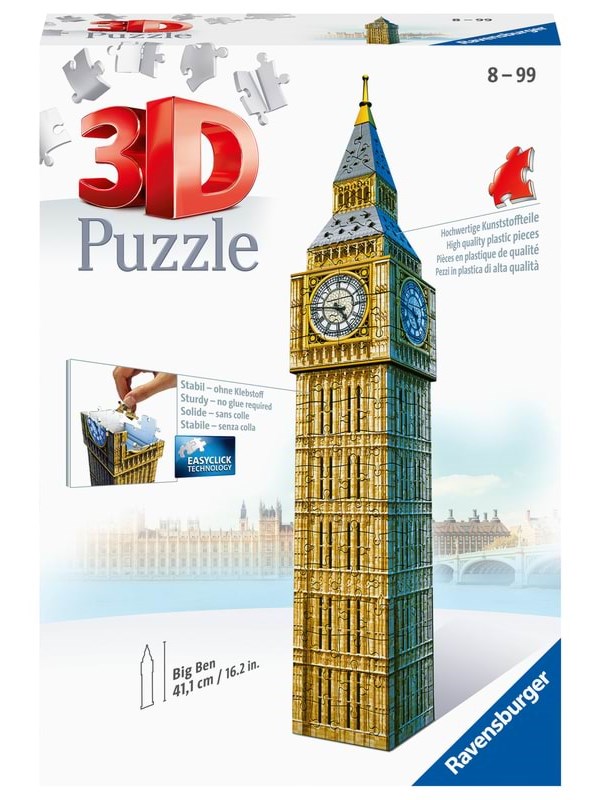 Ravensburger Big Ben 216p 3d Pusselspel
