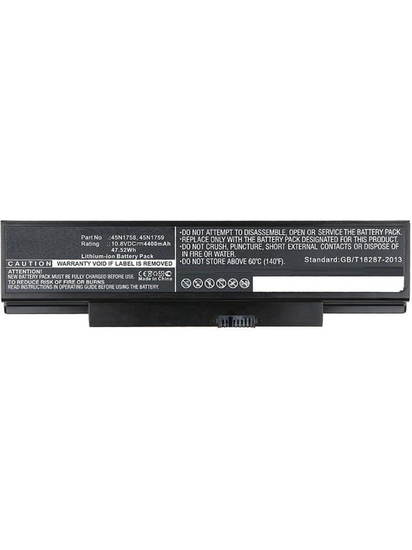 Coreparts Battery Laptop Battery Li Ion 4400 Mah 47.5 Wh