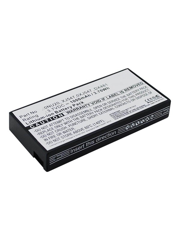 Coreparts Battery Battery Control Unit Li Ion 1000 Mah 3.7 Wh Strömförsörjning Atx 80 Plus