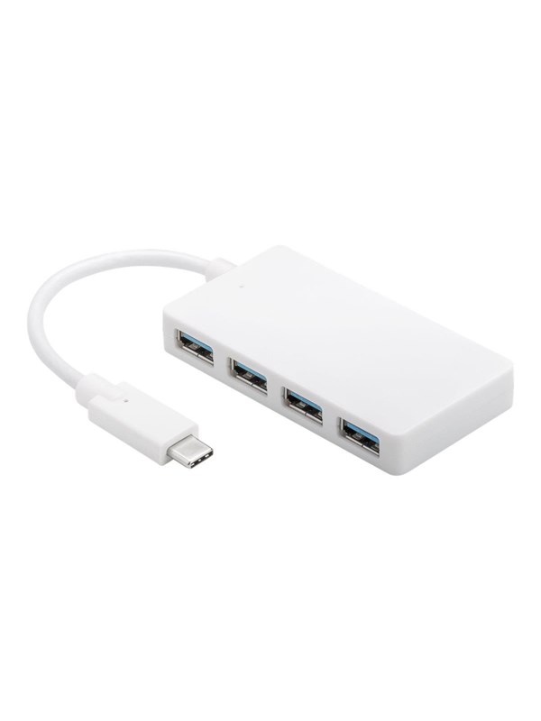 MicroConnect Connect - hub - 4 ports USB Hub - USB 3.2 - 4 porte - Vit