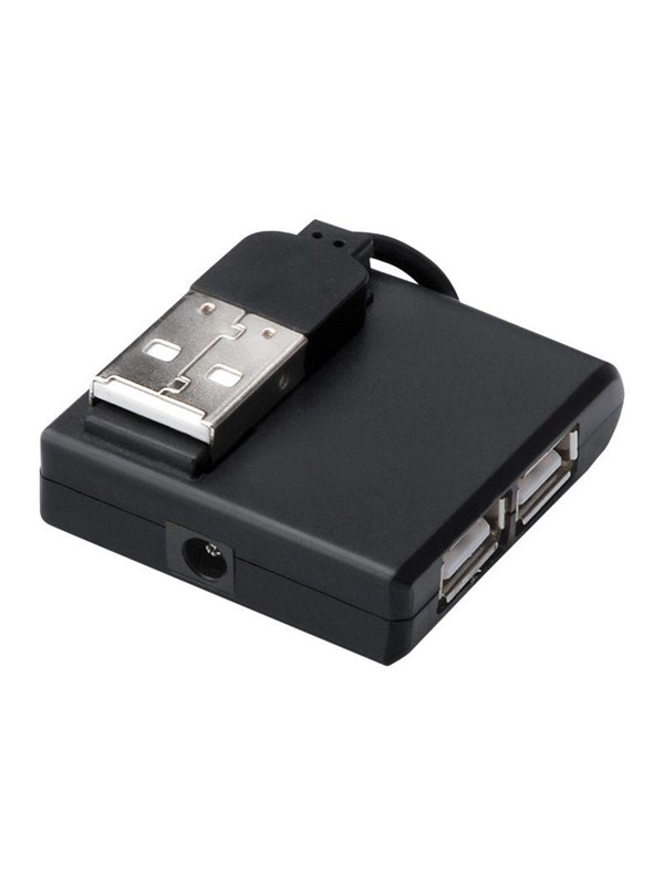 MicroConnect Connect - hub - 4 ports USB Hub - 4 porte - Svart