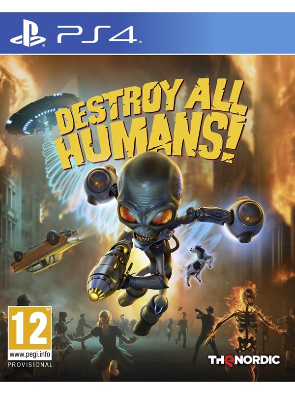 Destroy All Humans! Sony Playstation 4 Action / Aventyr