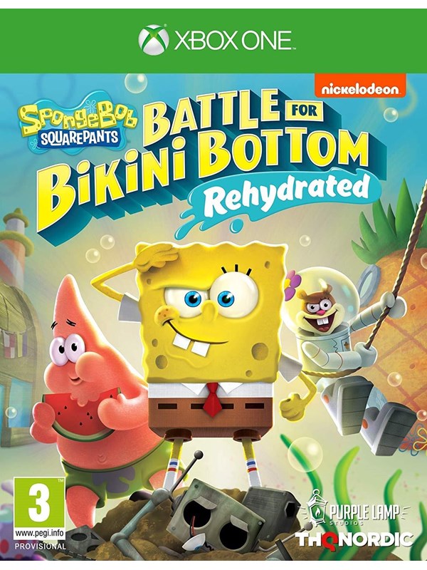 Spongebob Squarepants: Battle For Bikini Bottom Rehydrated Microsoft Xbox One Plattformsspelare