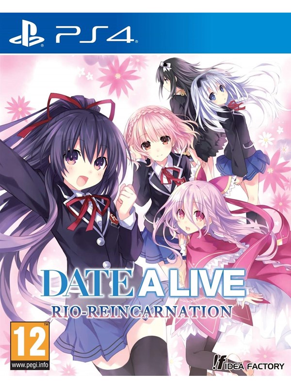 Date A Live: Rio Reincarnation Sony Playstation 4 Äventyr