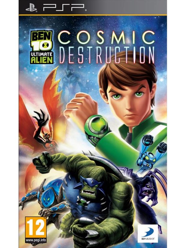 Ben 10 Ultimate Alien: Cosmic Destruction Sony Playstation Portable Action