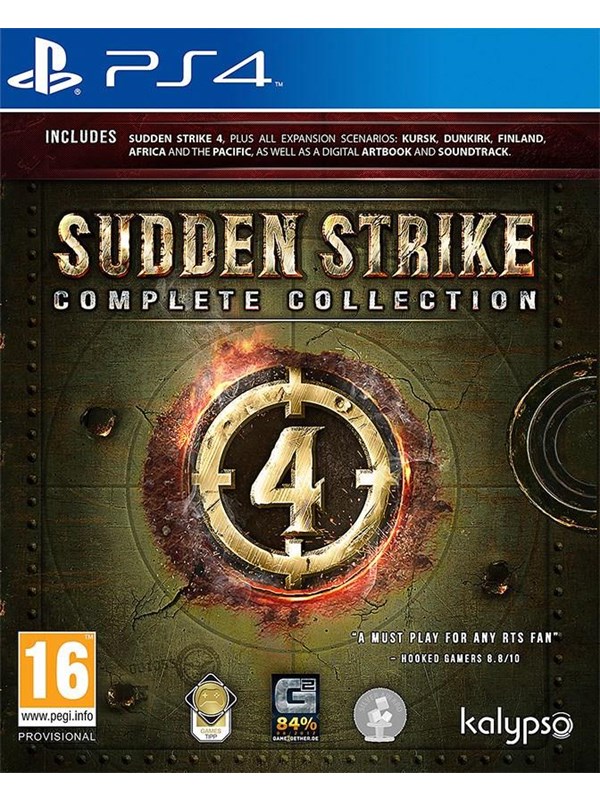 Sudden Strike 4: Complete Collection Sony Playstation 4 Strategi